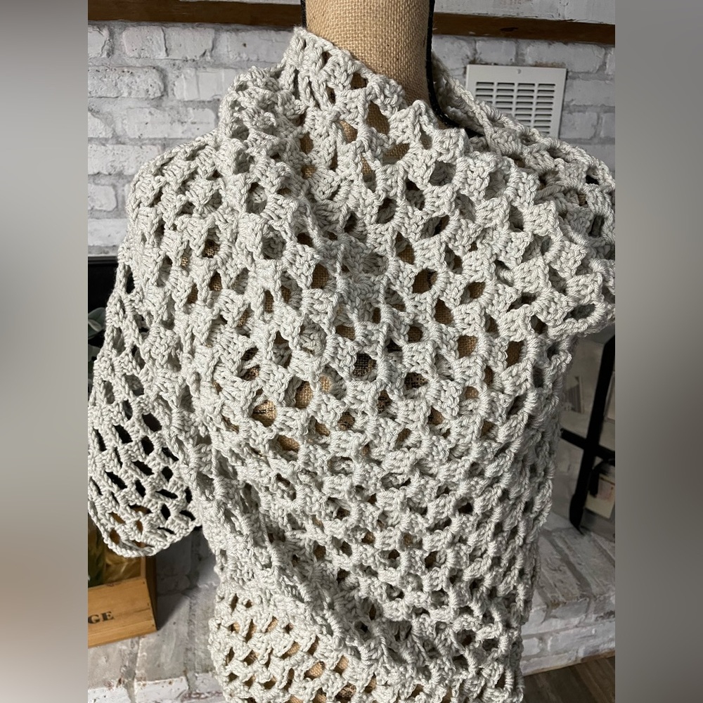 Crochet Boho Wrap New